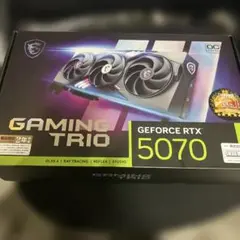 MSI GeForce RTX 5070 12G GAMING TRIO OC