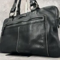 極美品✨イタリアPIQUADRO(ピクアドロ)レザービジネスバッグ 肩掛け