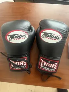 Twins Special ボクシンググローブ ブラック　8ozのサムネイル