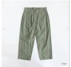 blurhms／Cotton Back Satin Baker Pants 2