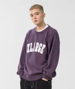 XLARGE ニット紫