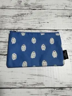 リンネル付録 マーブルシュッド フラットポーチ 2018年3月号