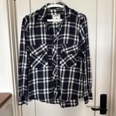 ZARA WOMAN チェック柄シャツ M