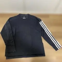 ④１４０adidas ブラック 長袖カットソー