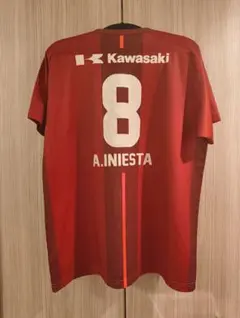 ヴィッセル神戸 イニエスタ 8 ユニフォーム 150サイズ 記名有り - メルカリ
