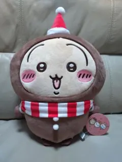 ちいかわ ジンジャーマンBIGぬいぐるみ クリスマス【うさぎ】