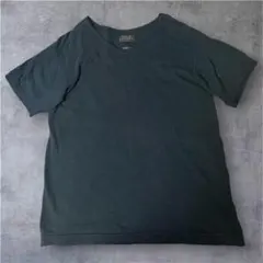 【ビームスプラス】メンズ　 Vネック Tシャツ Lサイズ　ダークグレー　日本製のサムネイル