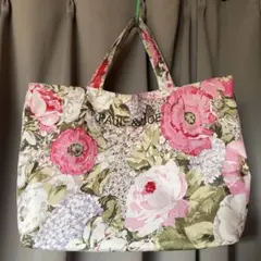 花柄 トートバッグ ピンク系　ポール&ジョー