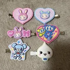 ナルミヤキャラクターズ ラバーヘアクリップ