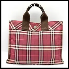 最終値下げ BURBERRY ハンドバッグ ノバチェックのサムネイル