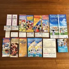 東京ディズニーリゾート25周年含む ガイド マップ　情報誌等　2004〜08年のサムネイル