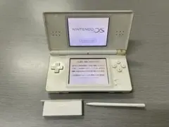 Nintendo DS Lite ホワイト 本体　アドバンススロットカバー付き！
