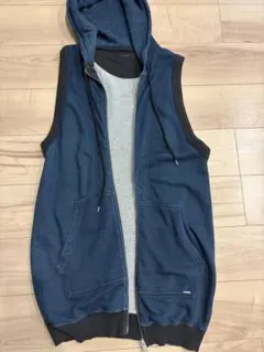 DIESEL ノースリーブパーカー ペイズリー柄のサムネイル