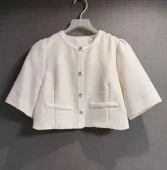 Her lip to♡Short Sleeve Tweed Jacketのサムネイル