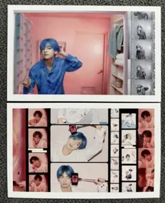 V テヒョン　テテ　BTS ペルソナ ２枚セット　トレカ　カード　防弾少年団