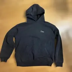 Dime ブラック フード付きパーカー Lサイズ