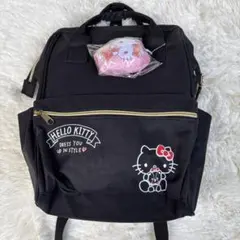 Hello Kitty レディース　ブラック リュック
