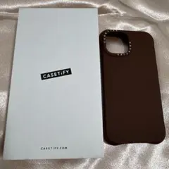 CASETiFY ウェーブ シリコン iPhone 15 ケース 【カカオ】☺︎✨