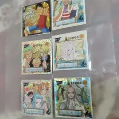希少！ワンピース キャラクターシールセットまとめ売り