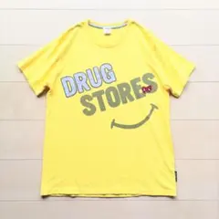 drug store's ドラッグストアーズ 4 半袖 Tシャツ トップス 黄色のサムネイル