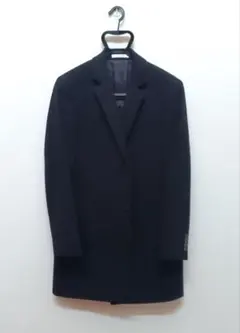 Calvin Klein メンズ チェスターコート 黒のサムネイル