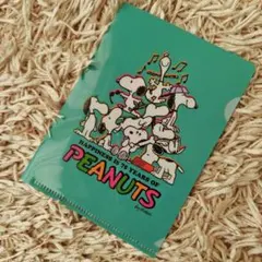 【非売品】おかいものスヌーピー ノベルティミニクリアファイル