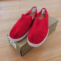 激安。美品！定価4万！Rivieras スリッポン イエロー メッシュ - メルカリ