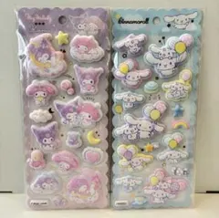 2点♥︎シナモロール♥︎マイメロクロミ♥︎サンリオ♥︎もっちりシール♥︎マシュマロシール①