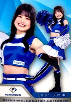鈴木志織 FIGHTERS GIRL レギュラー BBM 2025 チアリーダー