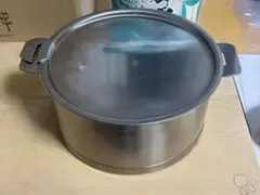 クリステル 深鍋 Lシリーズ 20cm　蓋つきのサムネイル