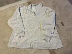 Champion グレー ハーフジップ トレーナー