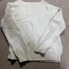 ケーブルニットセーター サイズ120