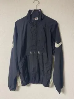 美品レア　NIKE 90s ナイロンジャケット 極上デザイン】ナイキ ナイロンジャケット 90s 白タグ ロゴ刺繍