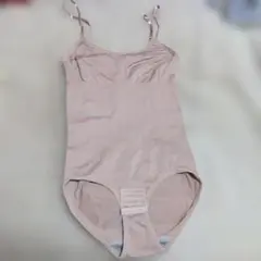 043 ベージュ ボディスーツ Lサイズ