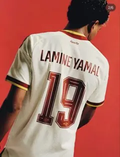 ち*う様 FCバルセロナ ラミン・ヤマル ユニフォーム アウェイ26-27オーセ ち*う様 FCバルセロナ ラミン・ヤマル ユニフォーム アウェイ26-27