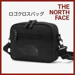 【新品タグ付き】ノースフェイス　ロゴクロスバッグ　ショルダー　ボディバッグ　黒