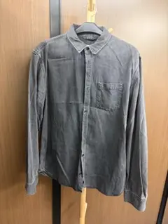 ALLSAINTS デニムシャツ グレー Lのサムネイル