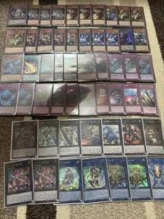 デュエマカード 闇文明（黒）旧枠キラ多数 97枚 悪魔神バロムなど