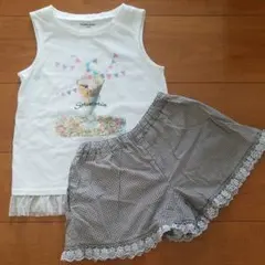 メゾピアノキュロットパンツ　130　オマケ付き