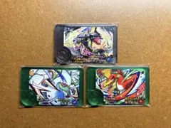 ポケモンフレンダ3弾　黒いレックウザ　ホウオウ　ルギア　ワンダースペシャル①