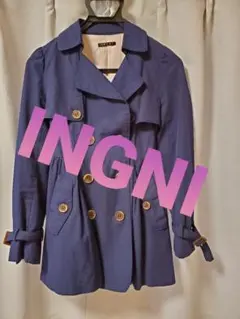【値引き】レディース服 トレンチコート INGNI クリーニング済み