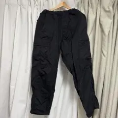 블랙 카고 바지 남성