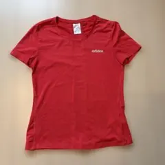adidas レッド Tシャツ 半袖　テニス　スポーツ