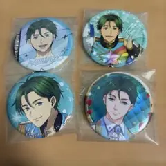 KING OF PRISM 鷹梁ミナト GIGOコラボ 缶バッジ 4個セット - メルカリ