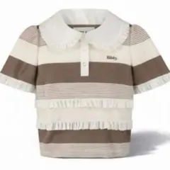 確実正規品】 Bibiy JAMIE FRILL TOP brown - メルカリ