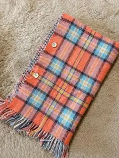 マフラー　ストール　ショール　2way 冷房対策にも