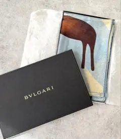 GW期間お値下げ【新品未使用】BVLGARI 大判ストール シフォンシルク