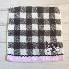 クロミ チェック柄タオルハンカチ