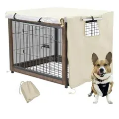 犬用ケージカバー Sサイズ 94×61×63.5cmのサムネイル