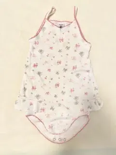 PETIT BATEAU キャミソール 花柄 ロンパース 12m/74cm